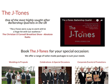 Tablet Screenshot of j-tones.com